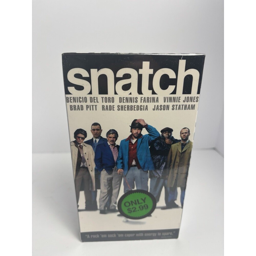 Snatch (VHS, 2001) Sealed New